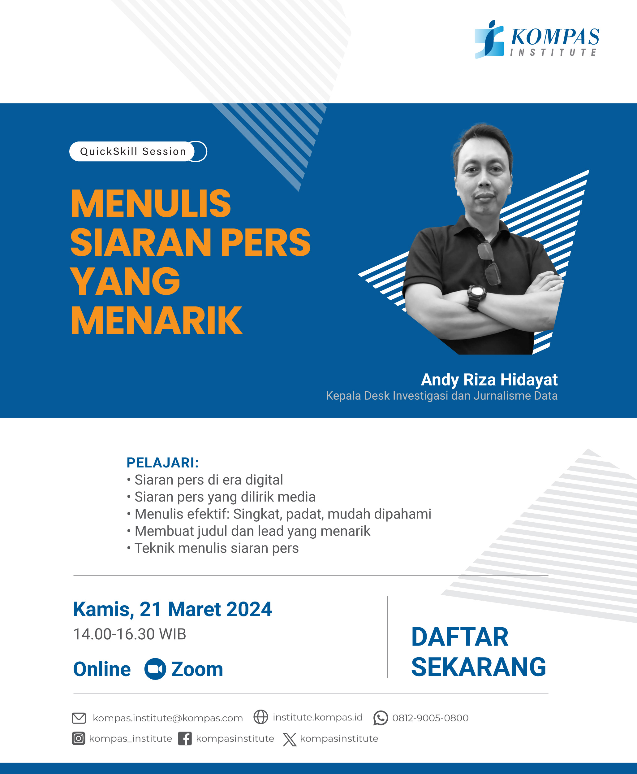 Menulis Siaran Pers yang Menarik