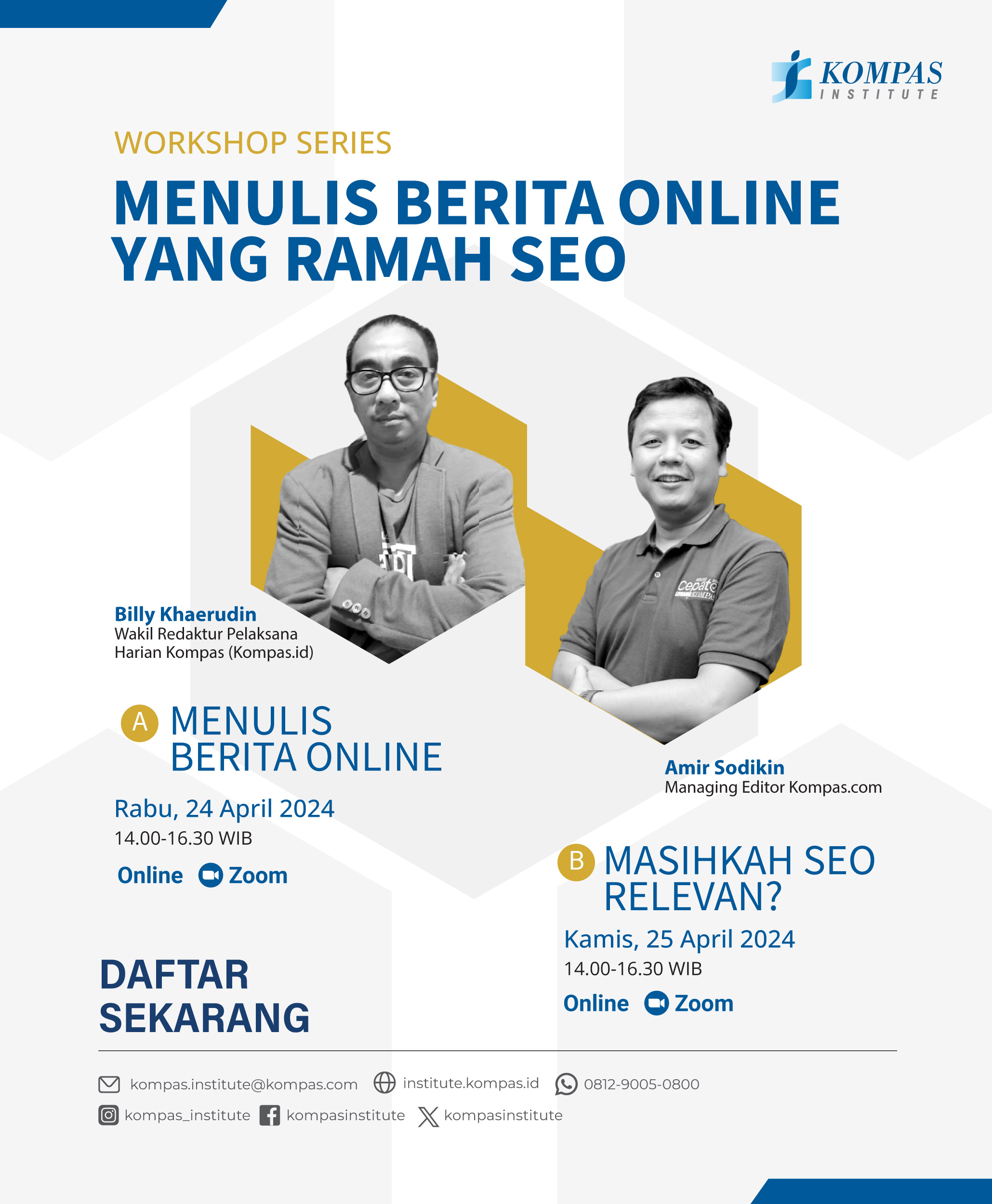 Workshop Series: Menulis Berita Online yang Ramah SEO